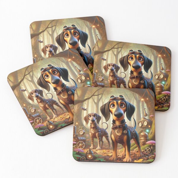 Item preview, Steampunk Plott Hounds designed and sold by Sillytoe.