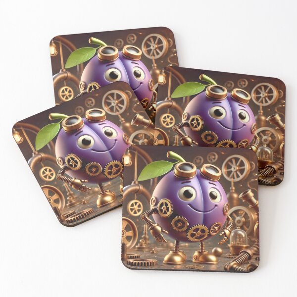 Item preview, Steampunk Plum designed and sold by Sillytoe.