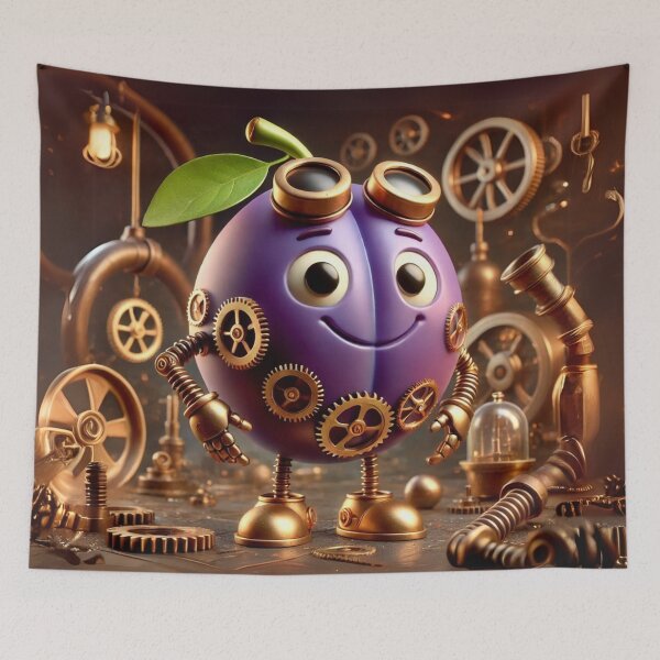 Item preview, Steampunk Plum designed and sold by Sillytoe.