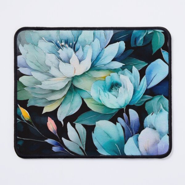 Item preview, Teal Flower Dream designed and sold by Ravenbluff.