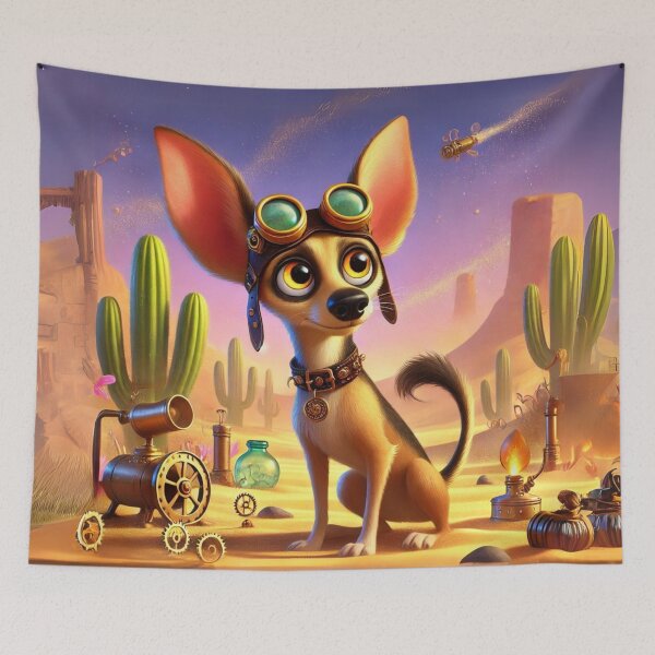 Item preview, Steampunk Podenco Canario designed and sold by Sillytoe.