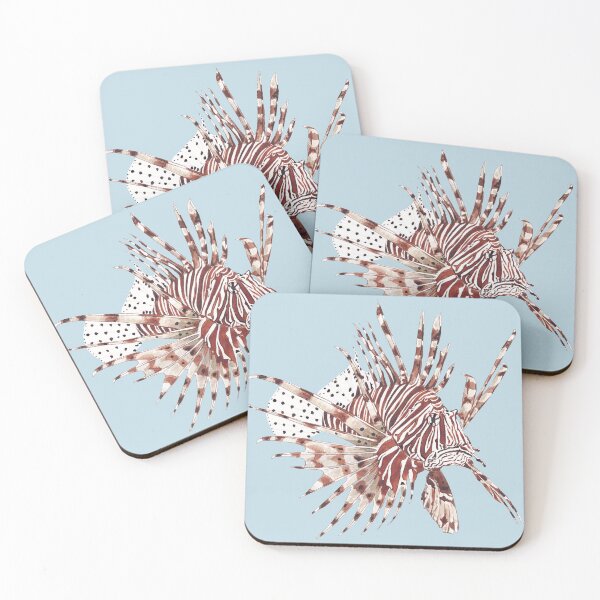 Item preview, LIONFISH-Pterois volitans designed and sold by BEATRIZ ABAITUA.