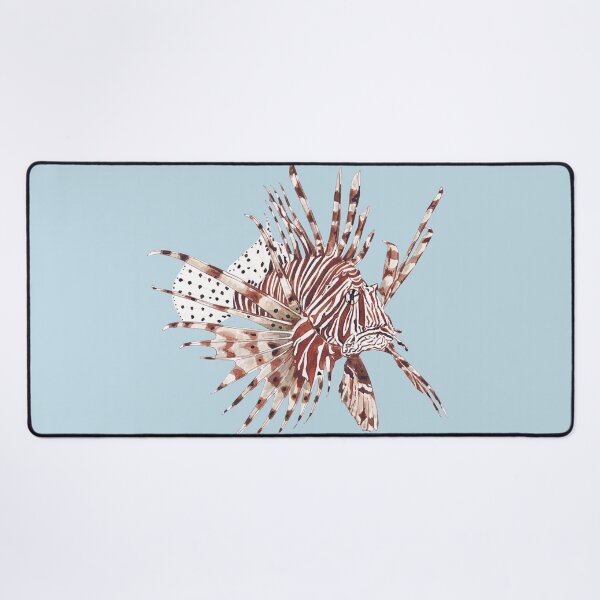 Item preview, LIONFISH-Pterois volitans designed and sold by BEATRIZ ABAITUA.