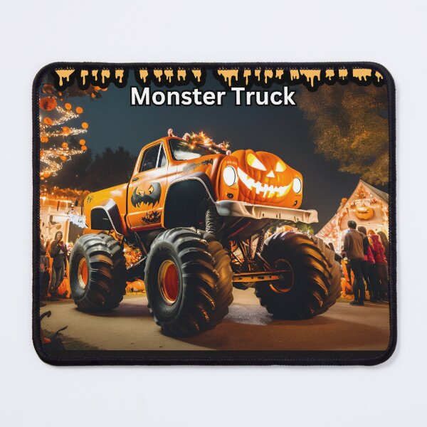 Item preview, PUMPKIN SMASHER Mosnter Truck designed and sold by FroggyFly Designs.
