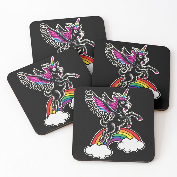 Item preview, Goatycorn – Chaos on a Rainbow designed and sold by sekrecja.
