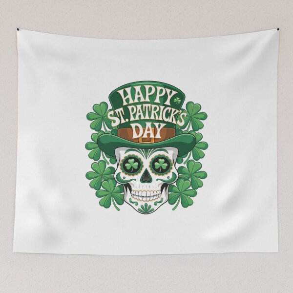 Item preview, skull st. patrick's day designed and sold by jkrphoto.