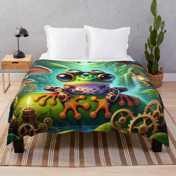 Item preview, Steampunk Poison Dart Frog designed and sold by Sillytoe.