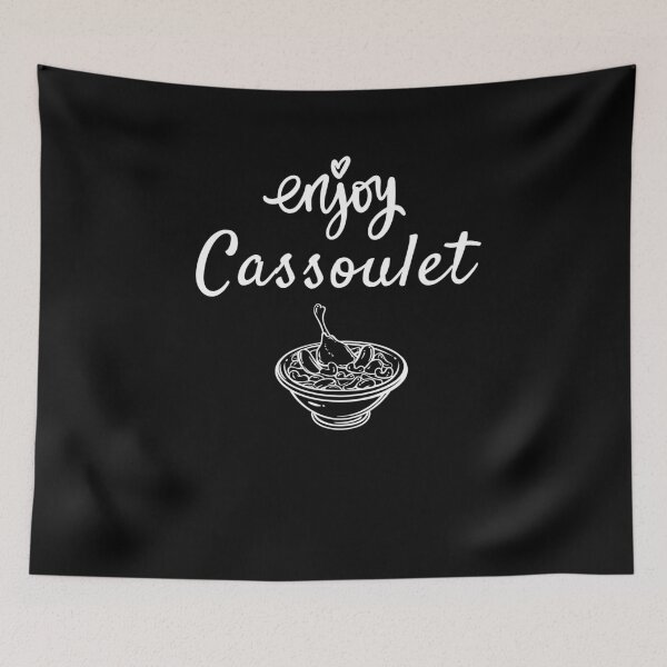 Item preview, Enjoy cassoulet french t shirt cassoulet day french food designed and sold by SlocifieShop.