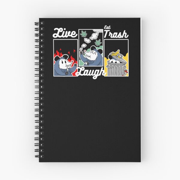 Item preview, Live, Laugh, Eat Trash designed and sold by Artthree.