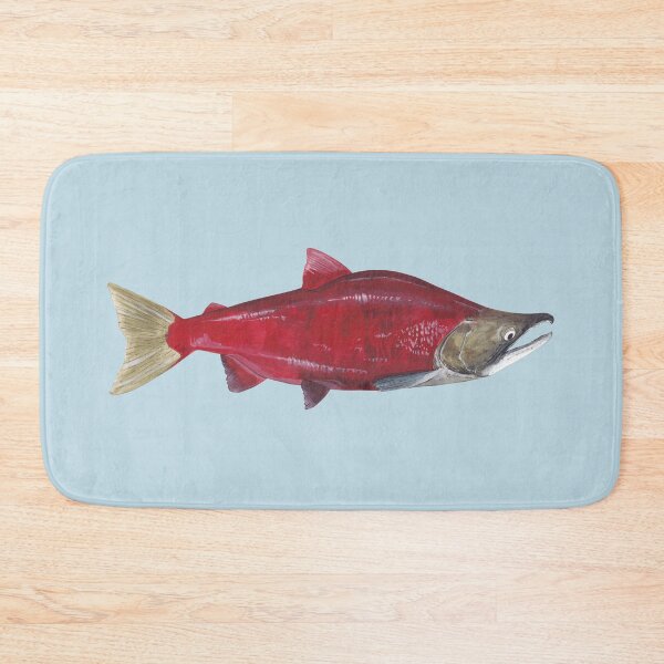 Item preview, SOCKEYE SALMON-Oncorhynchus nerka designed and sold by BEATRIZ ABAITUA.