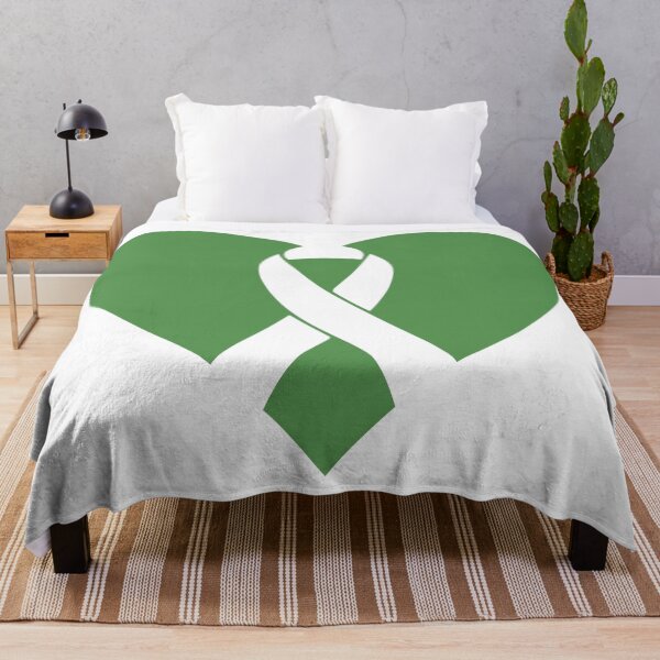 Item preview, Green Ribbon - Mental Health, Bipolar Disorder, Leukemia, Depression Ribbon designed and sold by Wolagno.