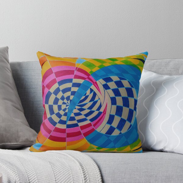We complete each other Throw Pillow