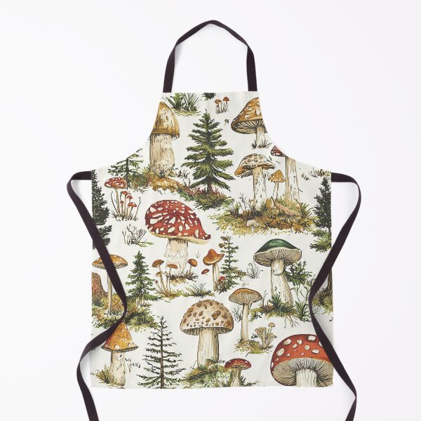 Item preview, Vibrant illustrations of mushrooms in botanical style designed and sold by Piotrek0001.