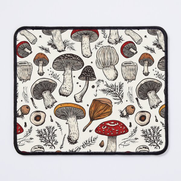 Item preview, Realistic mushroom art inspired by forest flora designed and sold by Piotrek0001.