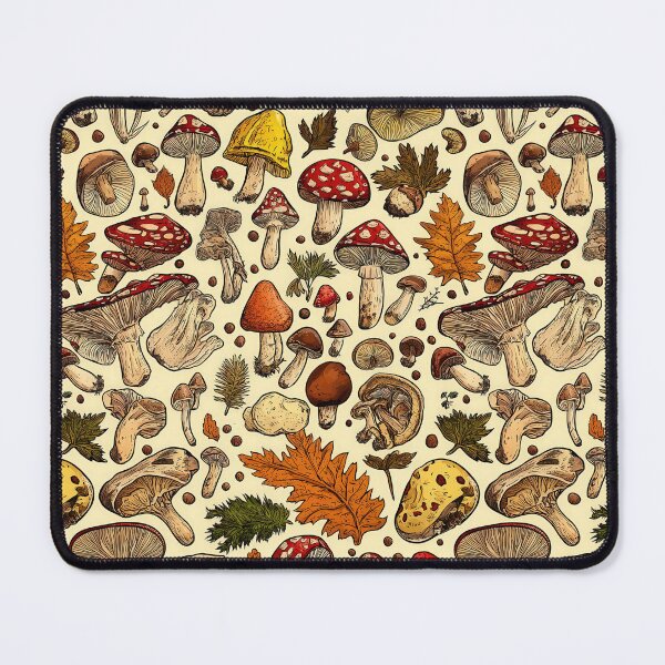 Item preview, Detailed drawings of diverse mushroom species designed and sold by Piotrek0001.