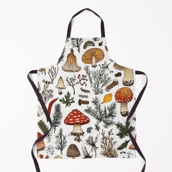 Item preview, Forest fungi depicted in colorful natural designs designed and sold by Piotrek0001.