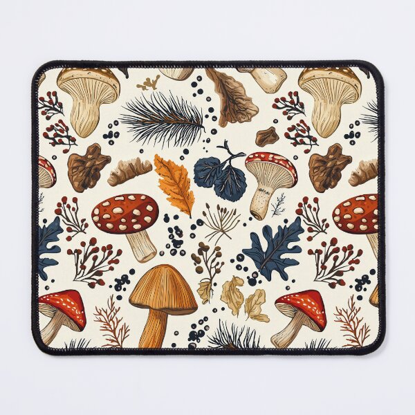 Item preview, Mushroom-themed artwork showcasing woodland beauty designed and sold by Piotrek0001.