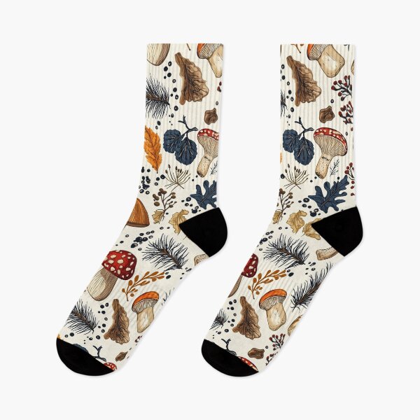 Item preview, Mushroom-themed artwork showcasing woodland beauty designed and sold by Piotrek0001.