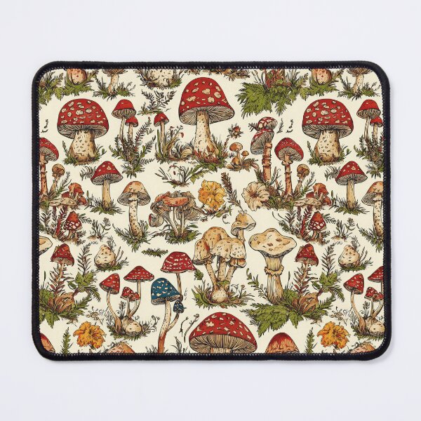Item preview, Nature-inspired prints of colorful wild mushrooms designed and sold by Piotrek0001.