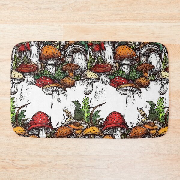 Item preview, Realistic fungi drawings with botanical accuracy designed and sold by Piotrek0001.