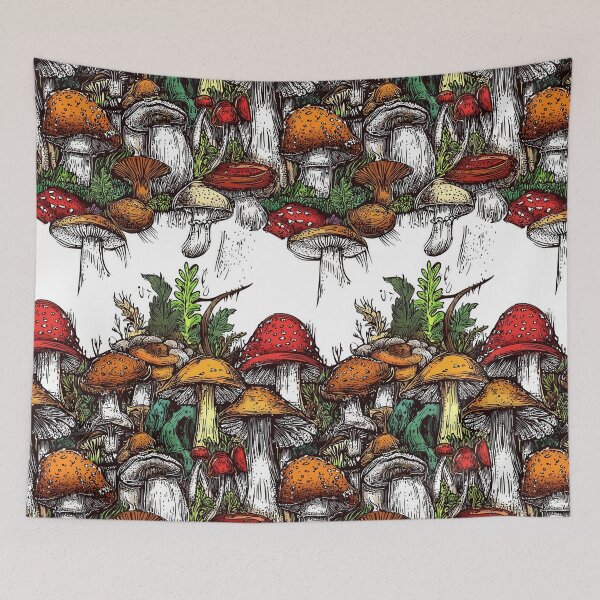 Item preview, Realistic fungi drawings with botanical accuracy designed and sold by Piotrek0001.