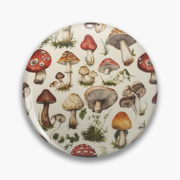 Item preview, Unique collection of mushroom art for nature lovers designed and sold by Piotrek0001.