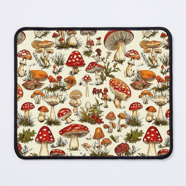 Item preview, Forest-inspired illustrations featuring mushrooms and moss designed and sold by Piotrek0001.