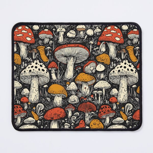 Item preview, Stunning depictions of mushrooms in vibrant detail designed and sold by Piotrek0001.