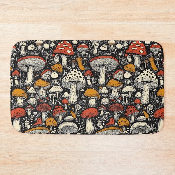 Item preview, Stunning depictions of mushrooms in vibrant detail designed and sold by Piotrek0001.