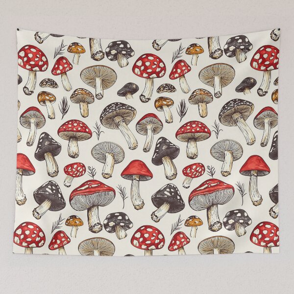 Item preview, Educational mushroom graphics with artistic flair designed and sold by Piotrek0001.