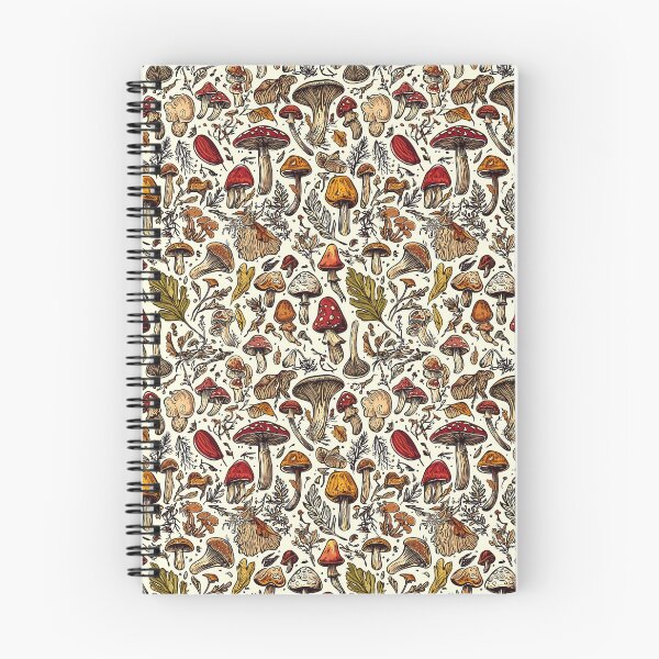 Item preview, Artistic mushroom prints inspired by nature’s beauty designed and sold by Piotrek0001.