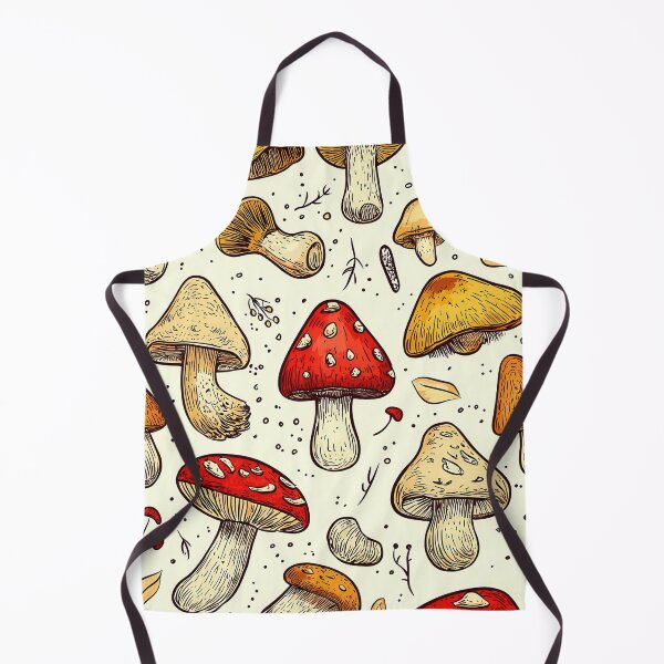 Item preview, Woodland mushrooms captured in naturalistic illustrations designed and sold by Piotrek0001.