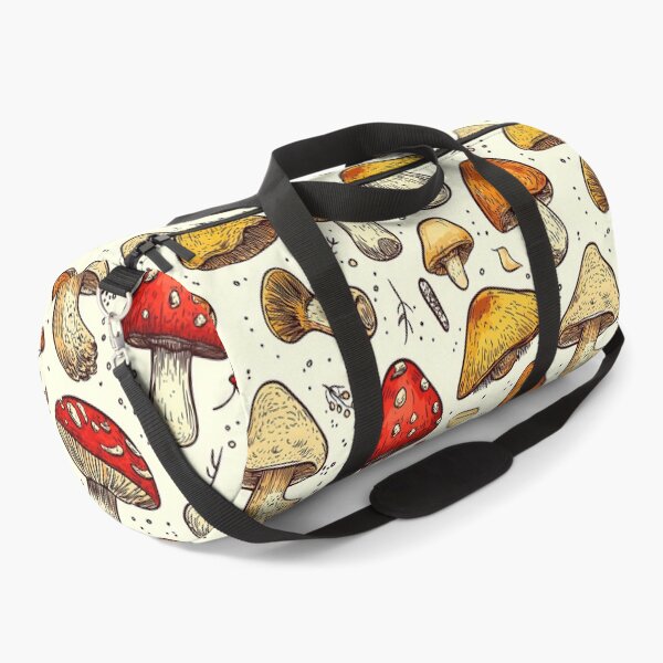 Item preview, Woodland mushrooms captured in naturalistic illustrations designed and sold by Piotrek0001.