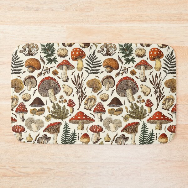 Item preview, Bright and detailed mushroom-themed botanical designs designed and sold by Piotrek0001.