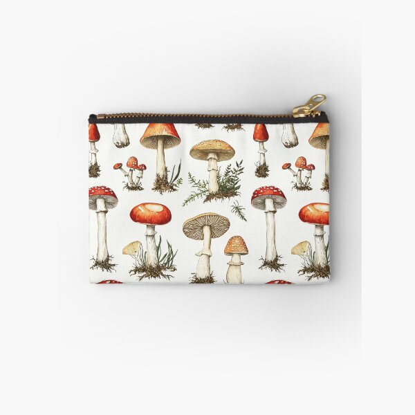 Item preview, Nature-inspired mushroom drawings in soft, earthy tones designed and sold by Piotrek0001.
