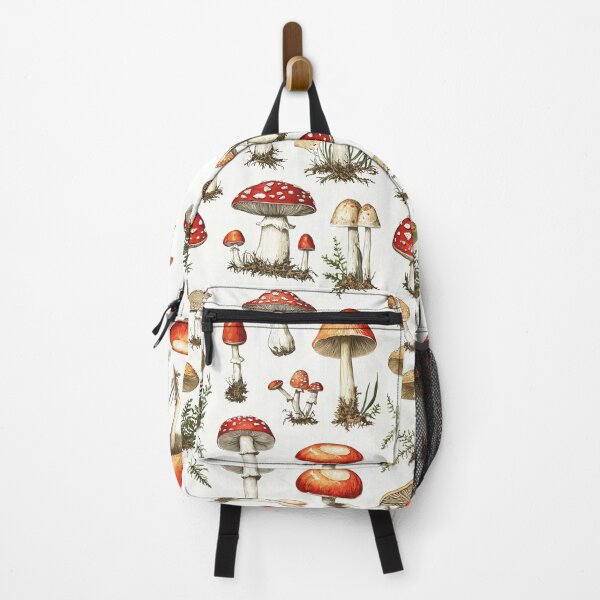 Item preview, Nature-inspired mushroom drawings in soft, earthy tones designed and sold by Piotrek0001.