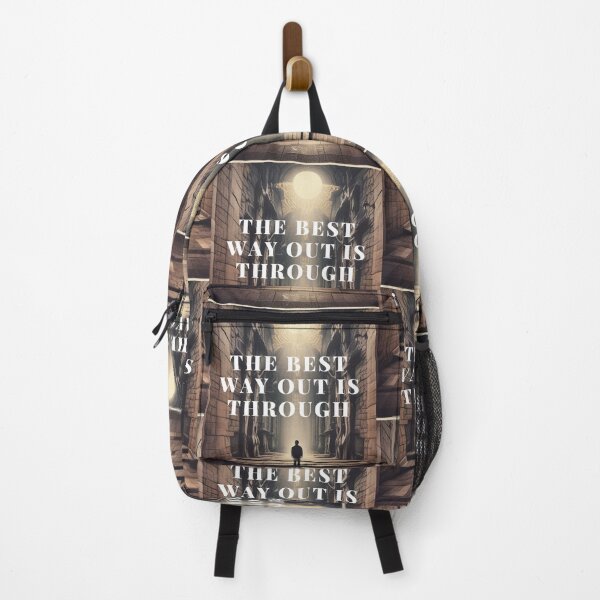 Item preview, THE BEST WAY OUT IS THROUGH designed and sold by SKYSHOP007.