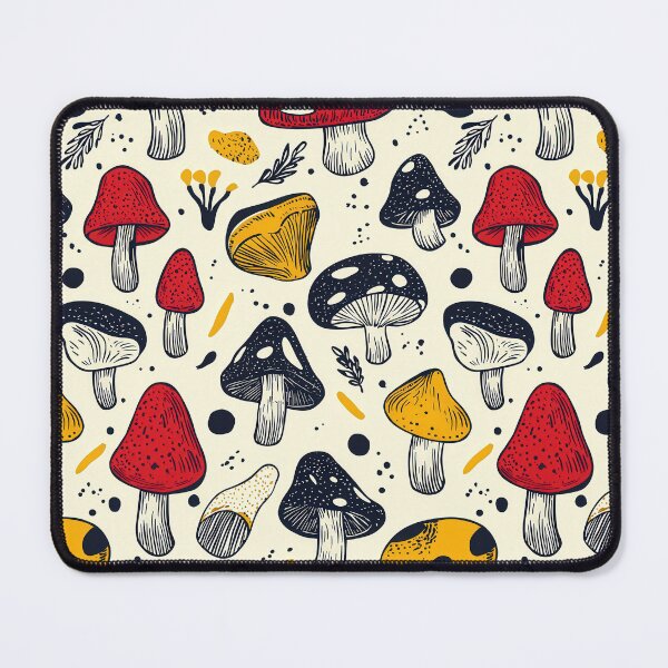 Item preview, Forest floor mushrooms in detailed artistic renditions designed and sold by Piotrek0001.