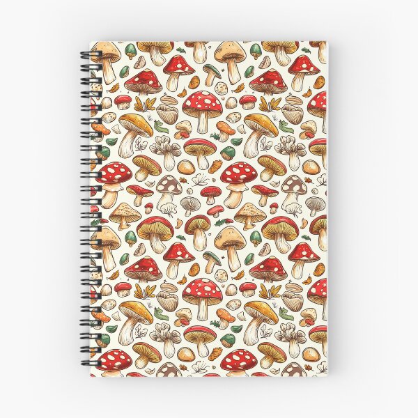 Item preview, Botanical-style graphics featuring wild mushroom species designed and sold by Piotrek0001.