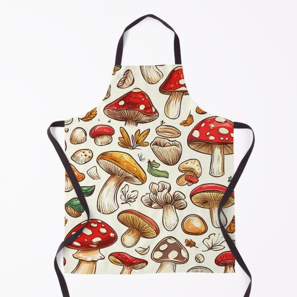 Item preview, Botanical-style graphics featuring wild mushroom species designed and sold by Piotrek0001.