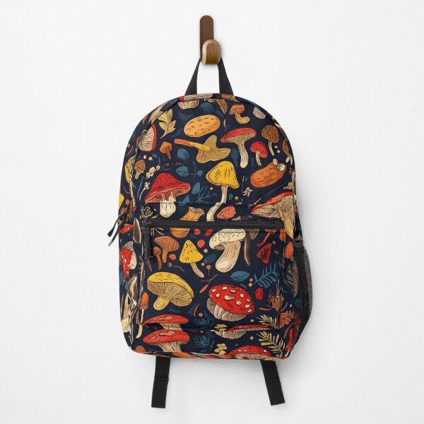 Item preview, Nature-themed mushroom art with vibrant patterns designed and sold by Piotrek0001.