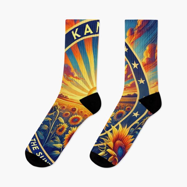 Item preview, Kansas: The Golden Sunflower State designed and sold by communedesigns.