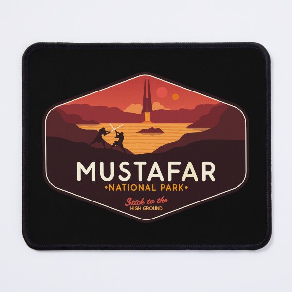 Item preview, Mustafar National Park designed and sold by magrodanny.