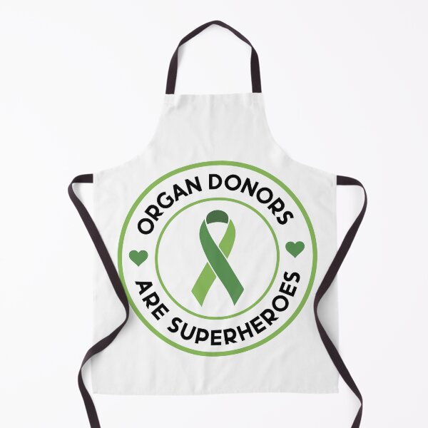 Item preview, Organ Donors Are Superheroes – Ribbon Logo designed and sold by Wolagno.
