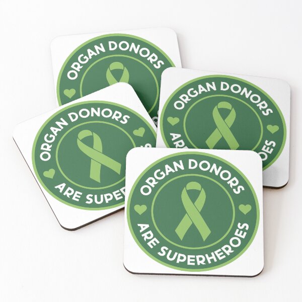 Item preview, Organ Donors Are Superheroes – Ribbon Logo designed and sold by Wolagno.