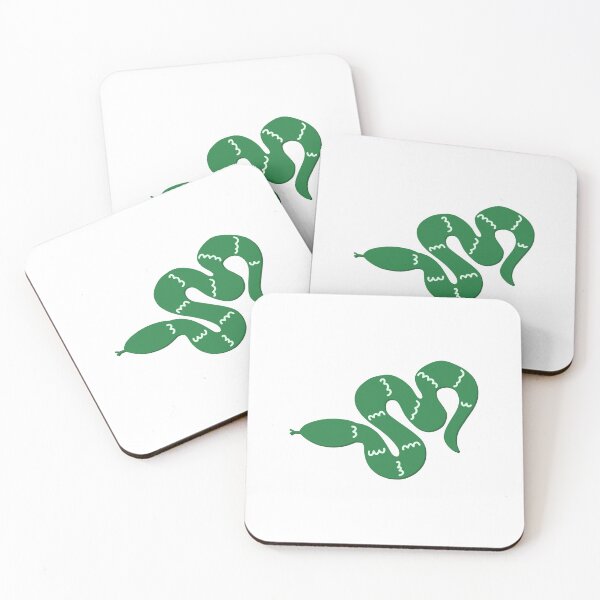 Aperçu de l'œuvre Couleuvre verte des bois créée et vendue par kuzi doodles.