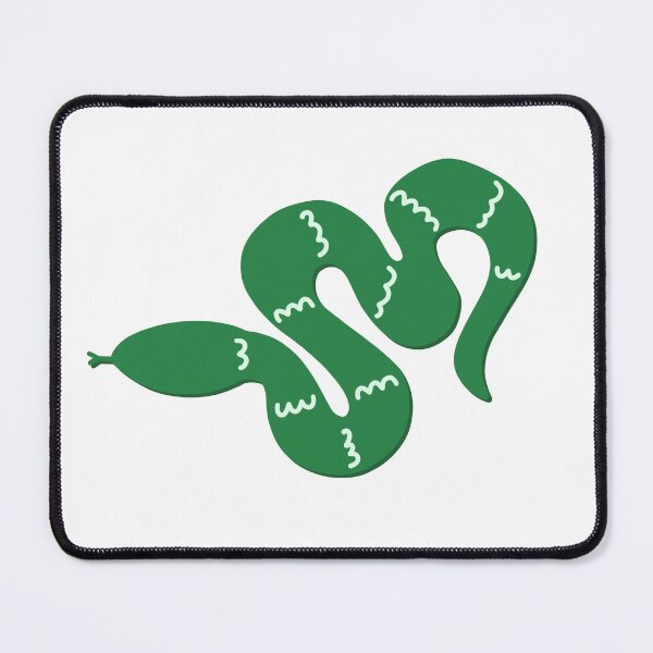 Item preview, Green wood snake designed and sold by kuzi doodles.