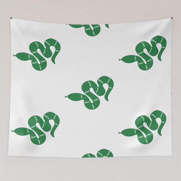Item preview, Green wood snake designed and sold by kuzi doodles.