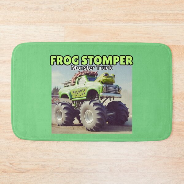 Item preview, FROG STOMPER Monster Truck designed and sold by FroggyFly Designs.