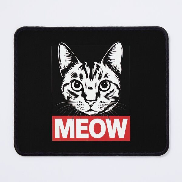 Item preview, Bold and Iconic Meow Cat Design for Cat Lovers designed and sold by Dream-Fab.